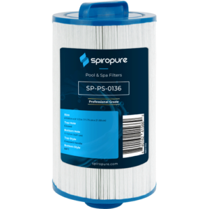 POOLPURE PLF6CH-960 Spa Filter Replaces PJW60TL-F2S, Jacuzzi Filters J-300,  J400, Unicel 6CH-960, Filbur FC-2800, 6540-476, 6540-383, Hot Tub Filter